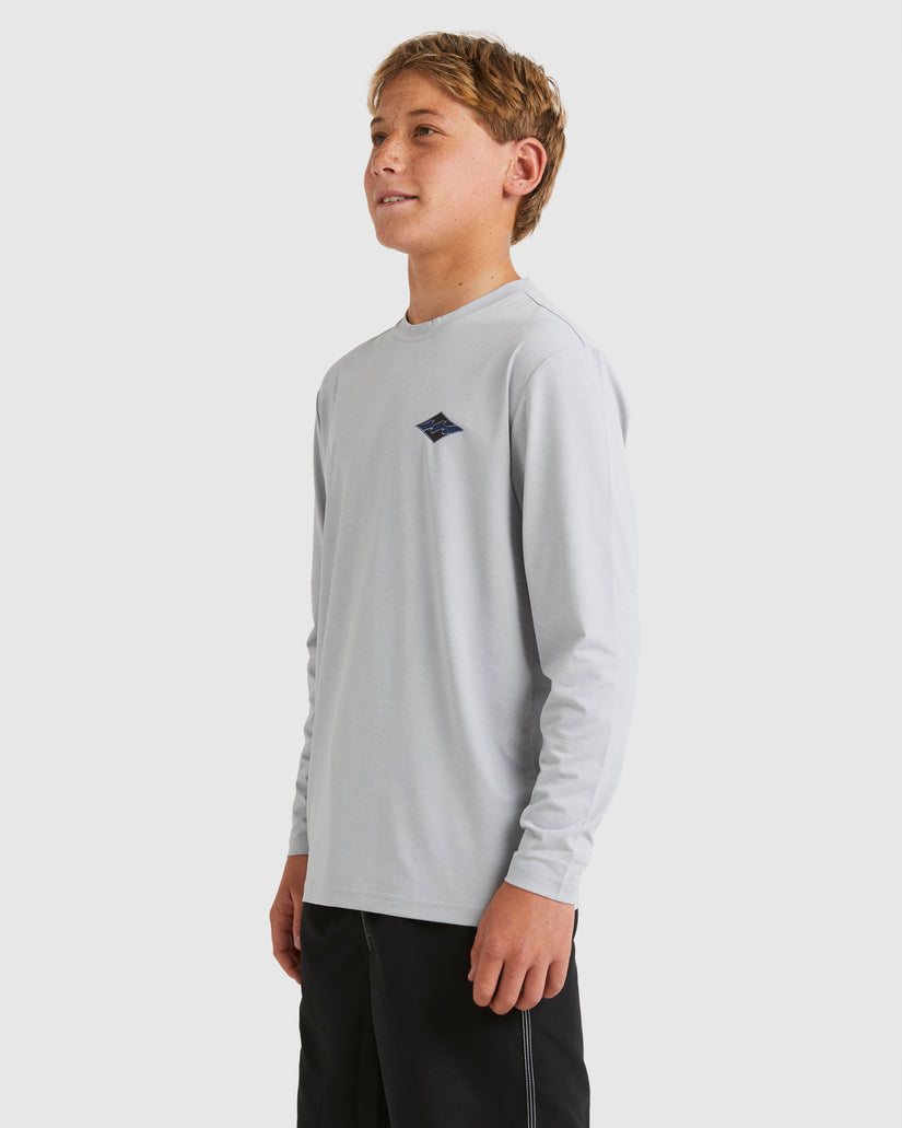 Boys 8-16 Diamond Shoreline Rash Vest