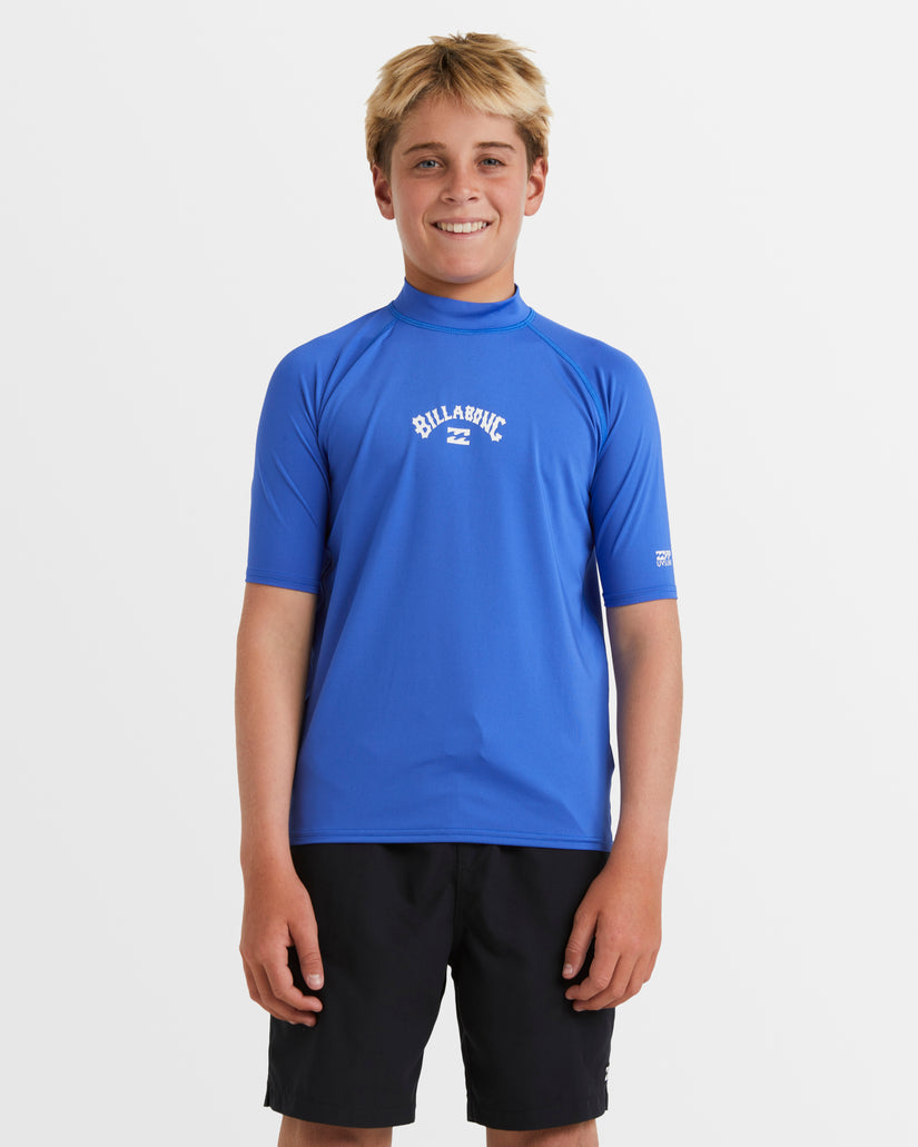 Boys 8-16 All Day Arch Rash Vest