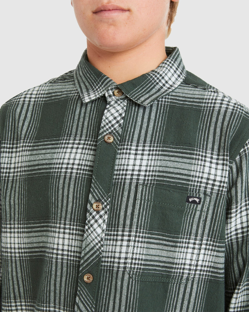 Boys 8-16 Coastline Flannel Shirt