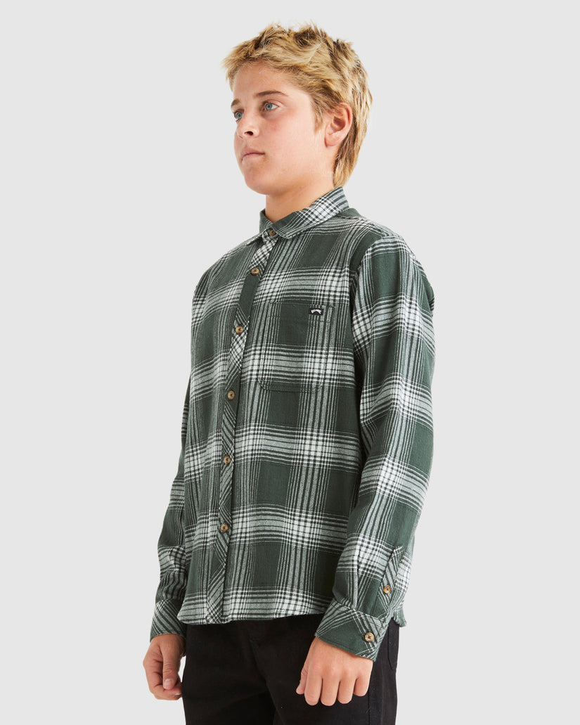 Boys 8-16 Coastline Flannel Shirt