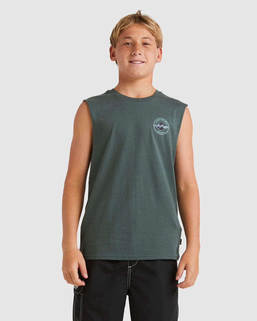 Boys 8-16 Rotor Diamond Tank Top