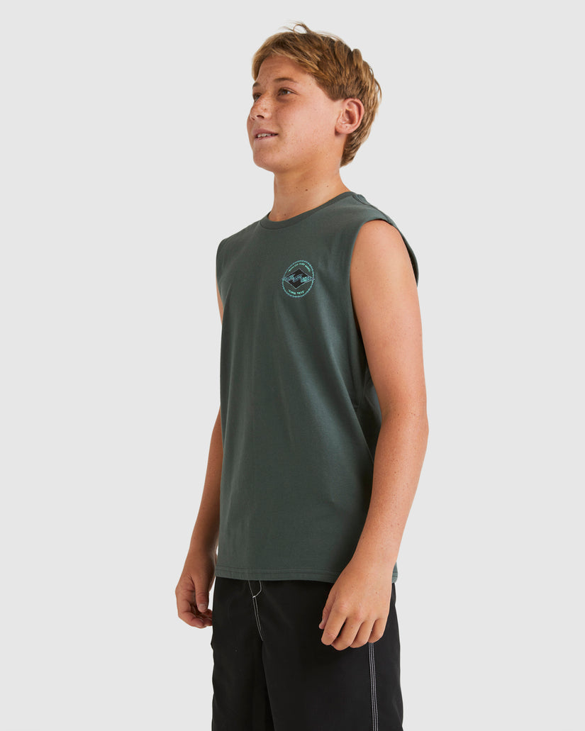 Boys 8-16 Rotor Diamond Tank Top