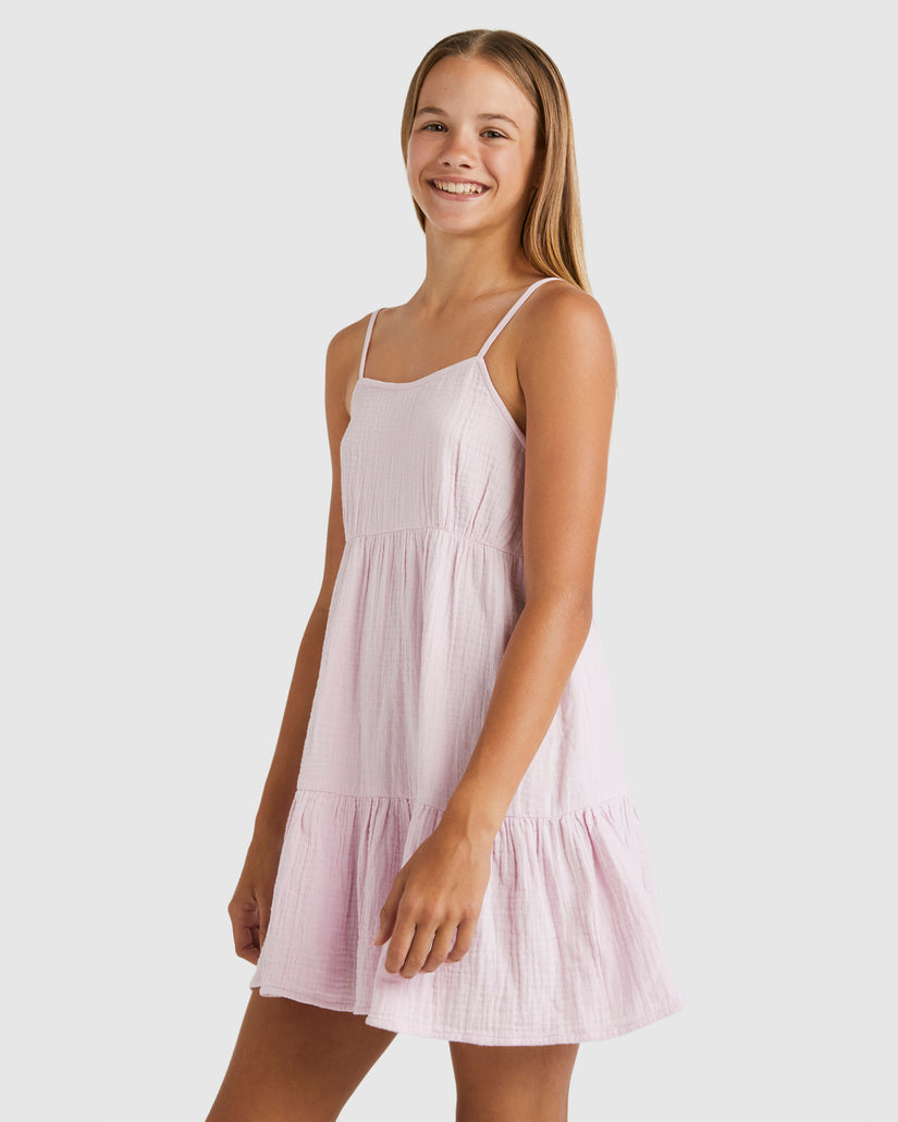 Girls 6-14 Wave After Wave Dress