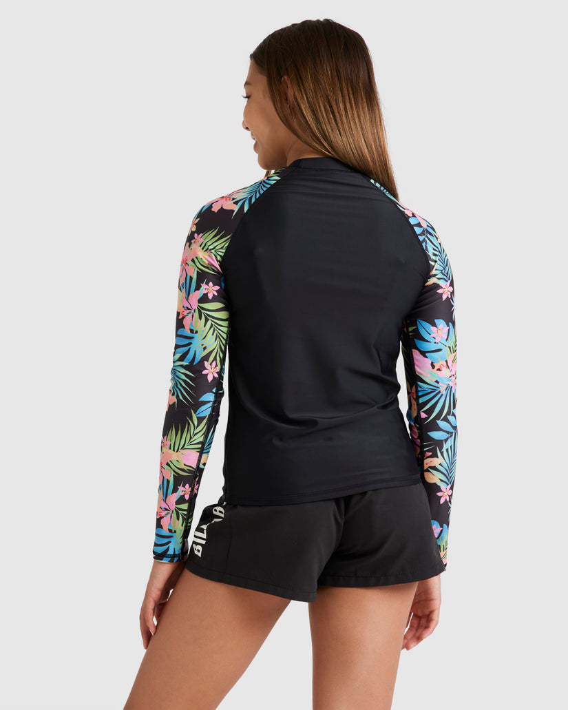 Girls 2-16 In Da Jungle Rash Vest