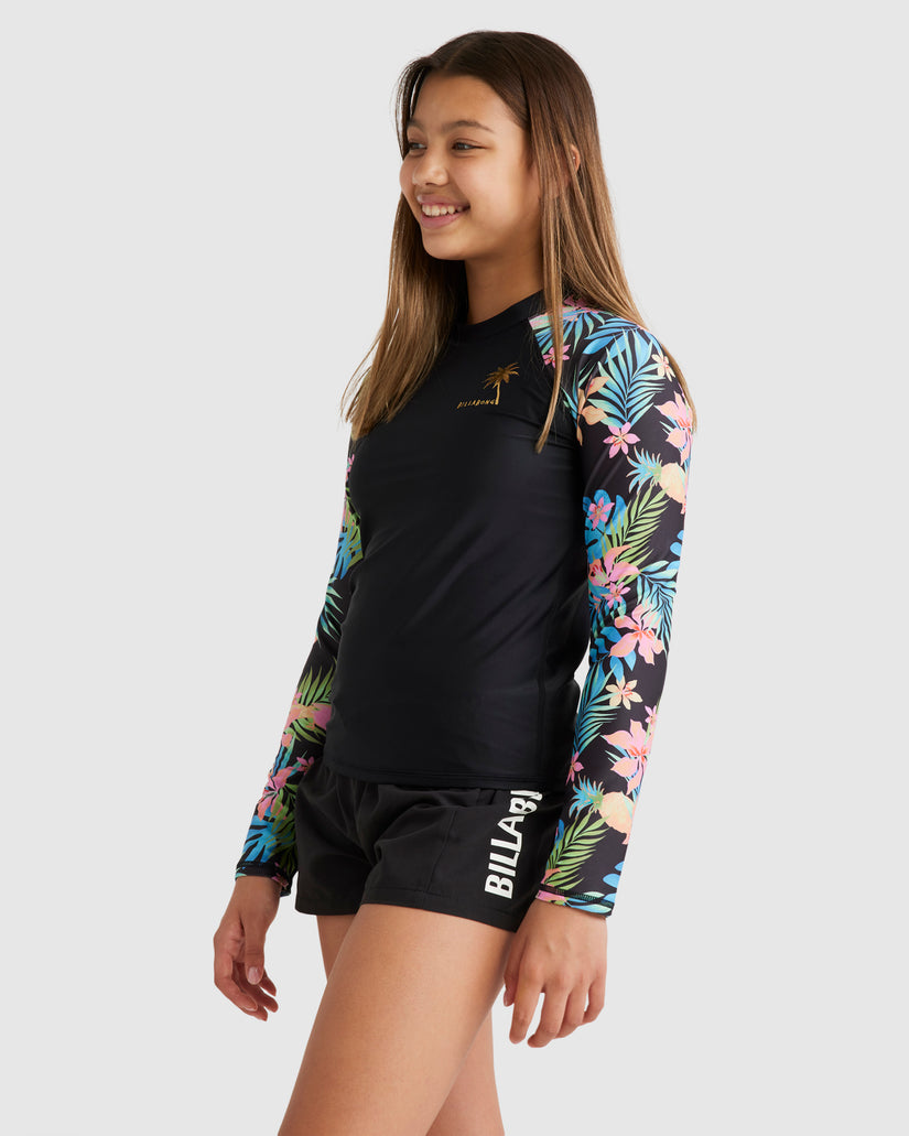 Girls 2-16 In Da Jungle Rash Vest