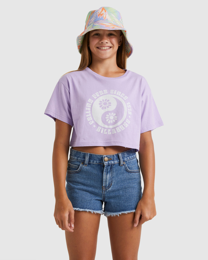 Girls 6-14 Feeling Free True Boy Crop