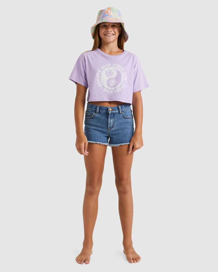 Girls 6-14 Feeling Free True Boy Crop