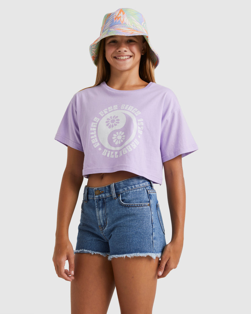 Girls 6-14 Feeling Free True Boy Crop