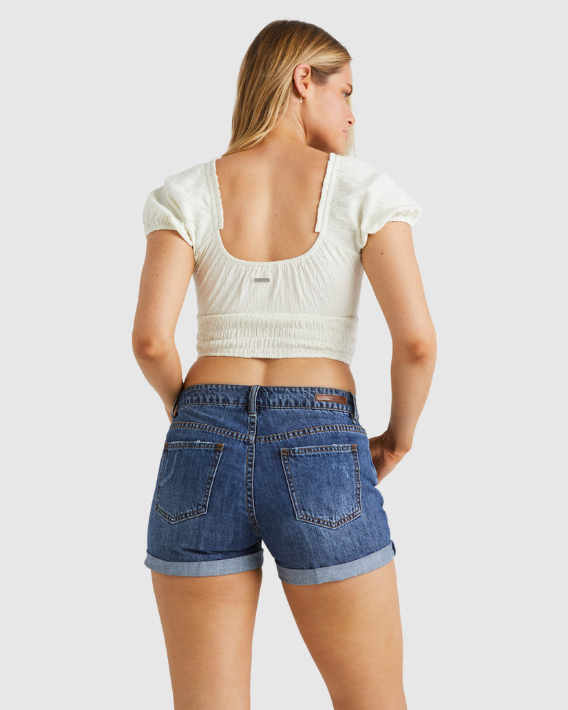 Womens Frankie Denim Shorts