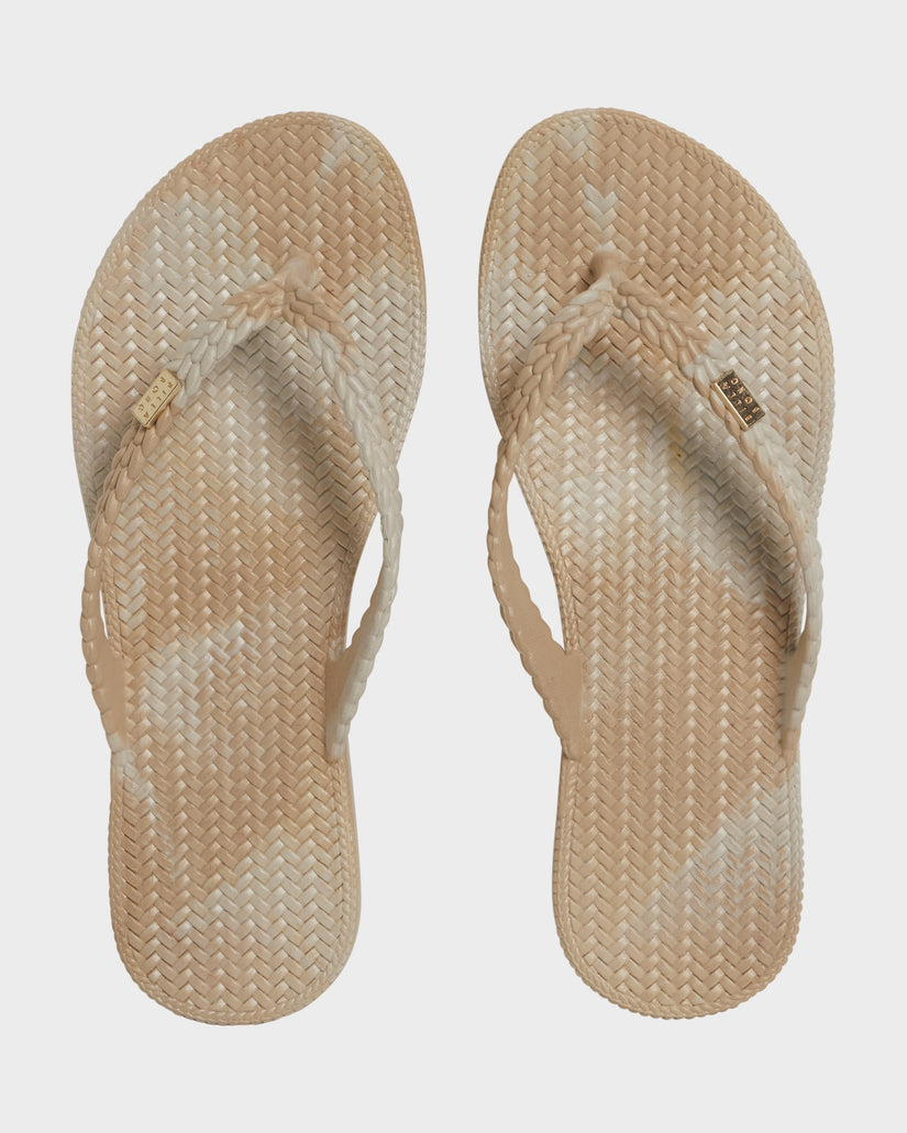 Womens Summer Dazed Marble Thongs