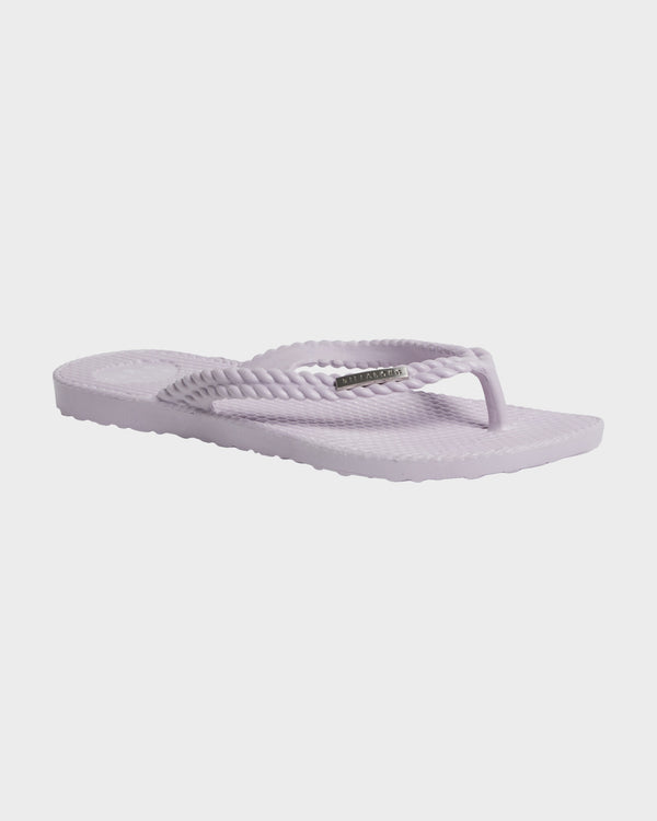 Womens Kick Back Solid Thongs