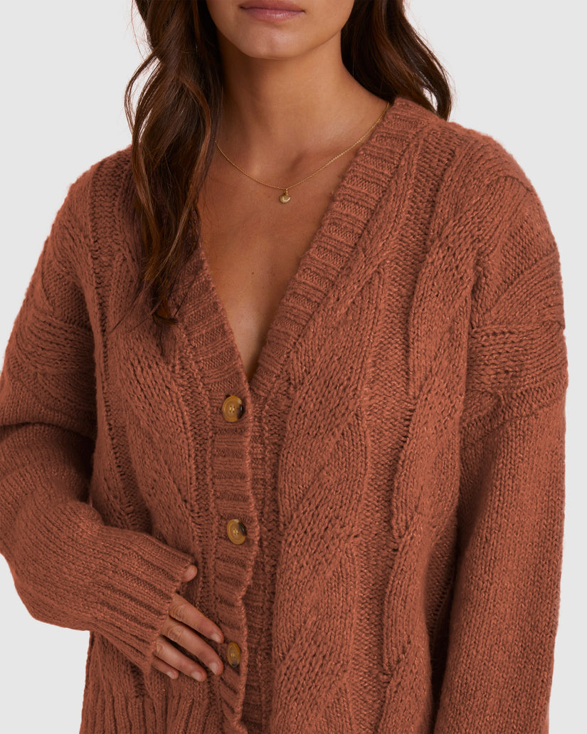 Womens Just Fine Cardigan