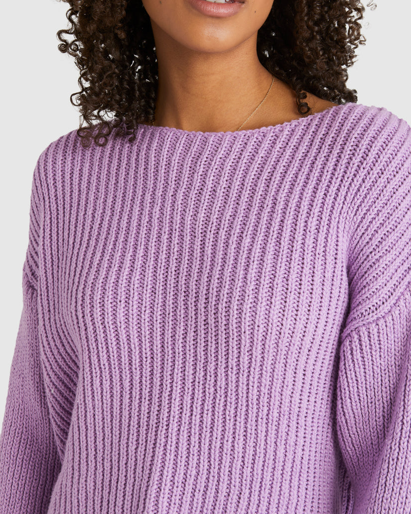 Womens Moon Wave Sweater