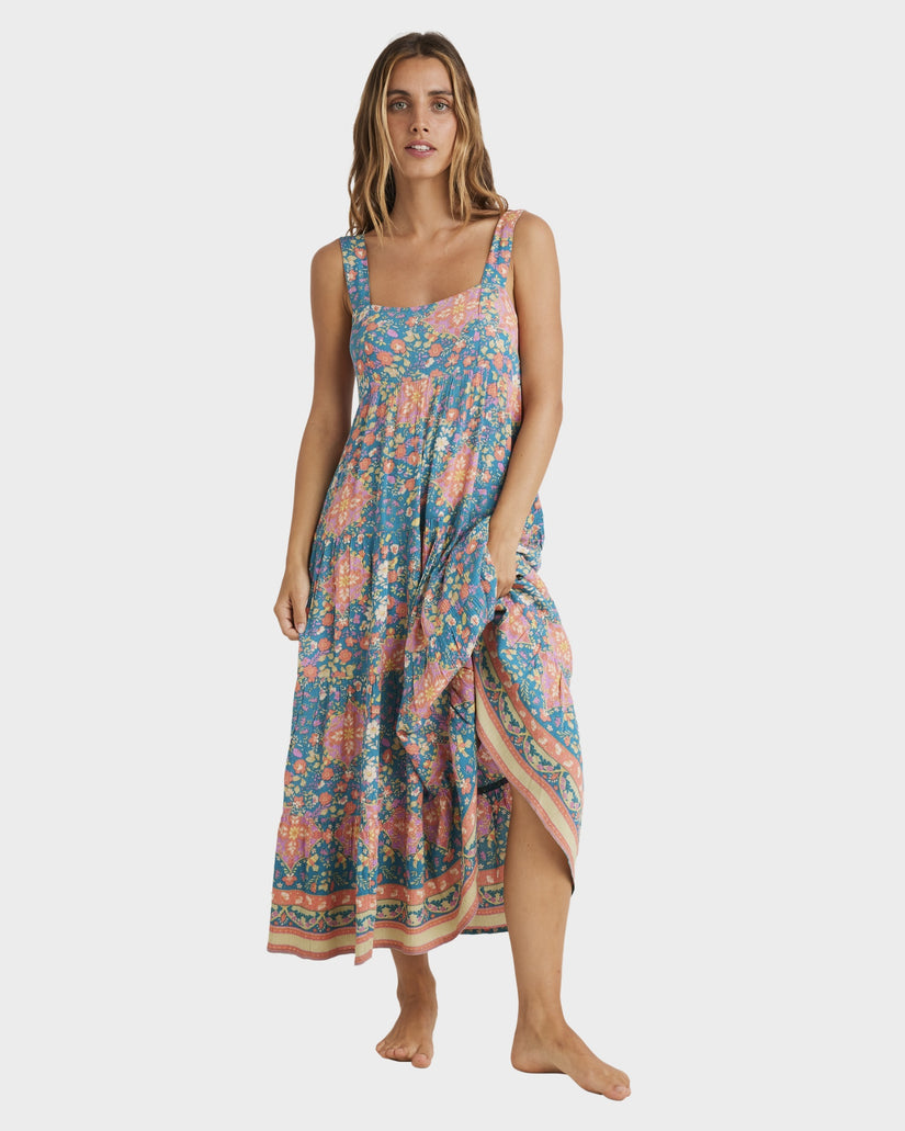 Womens Sunrise Coast Shine On Midi Dress