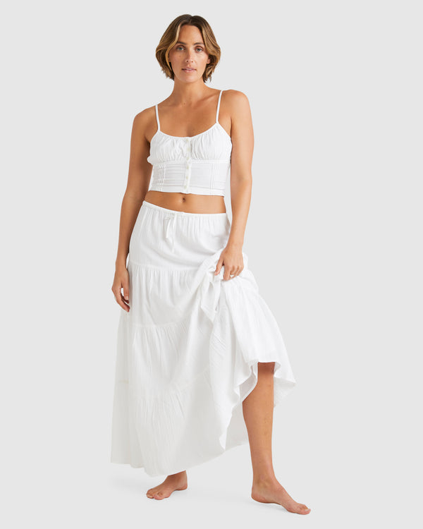 Womens High Tides Maxi Skirt