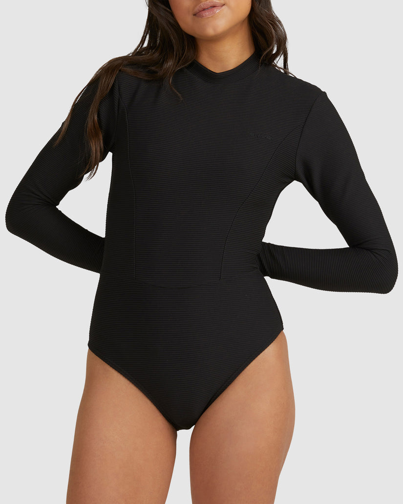 Womens Tanlines Bodysuit Rash Vest