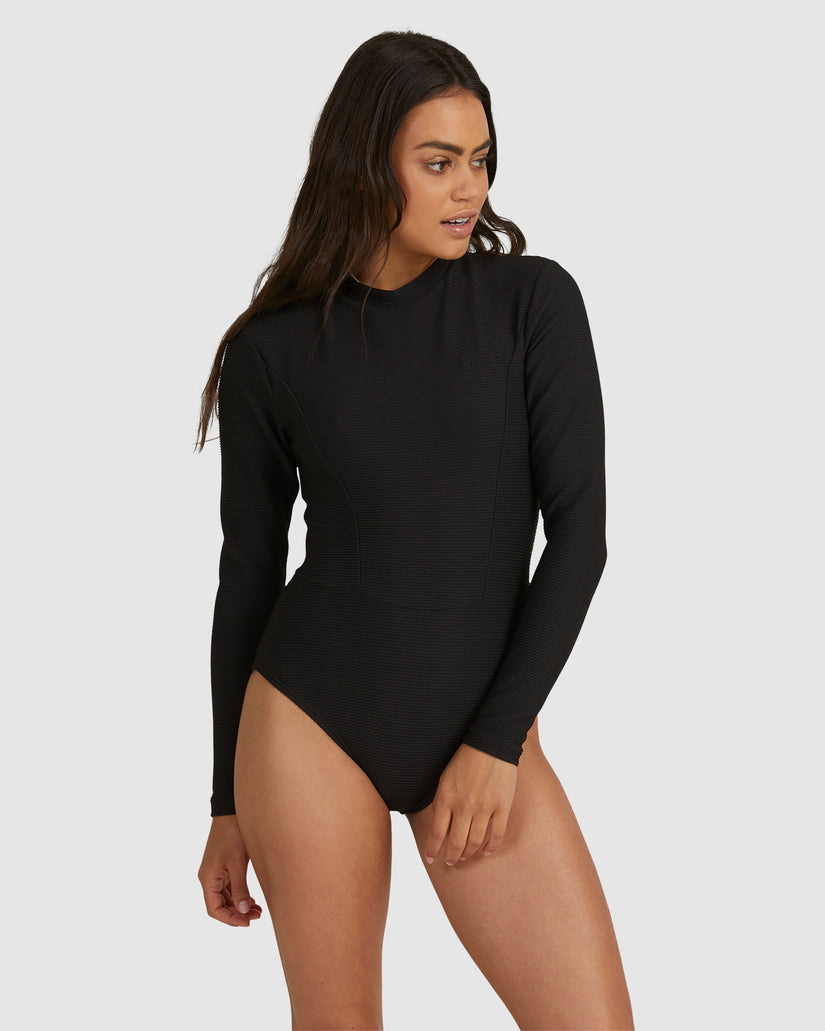 Womens Tanlines Bodysuit Rash Vest