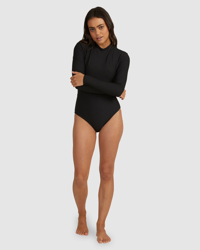 Womens Tanlines Bodysuit Rash Vest