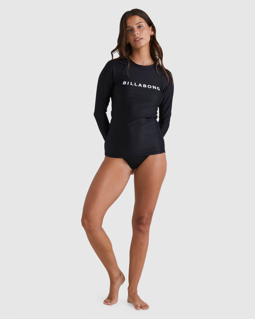 Womens Society Long Sleeve Rash Vest