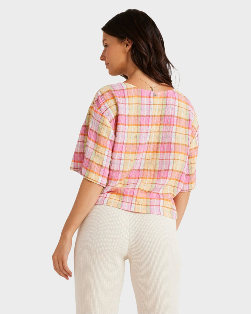 Womens Darlin Check Shirt