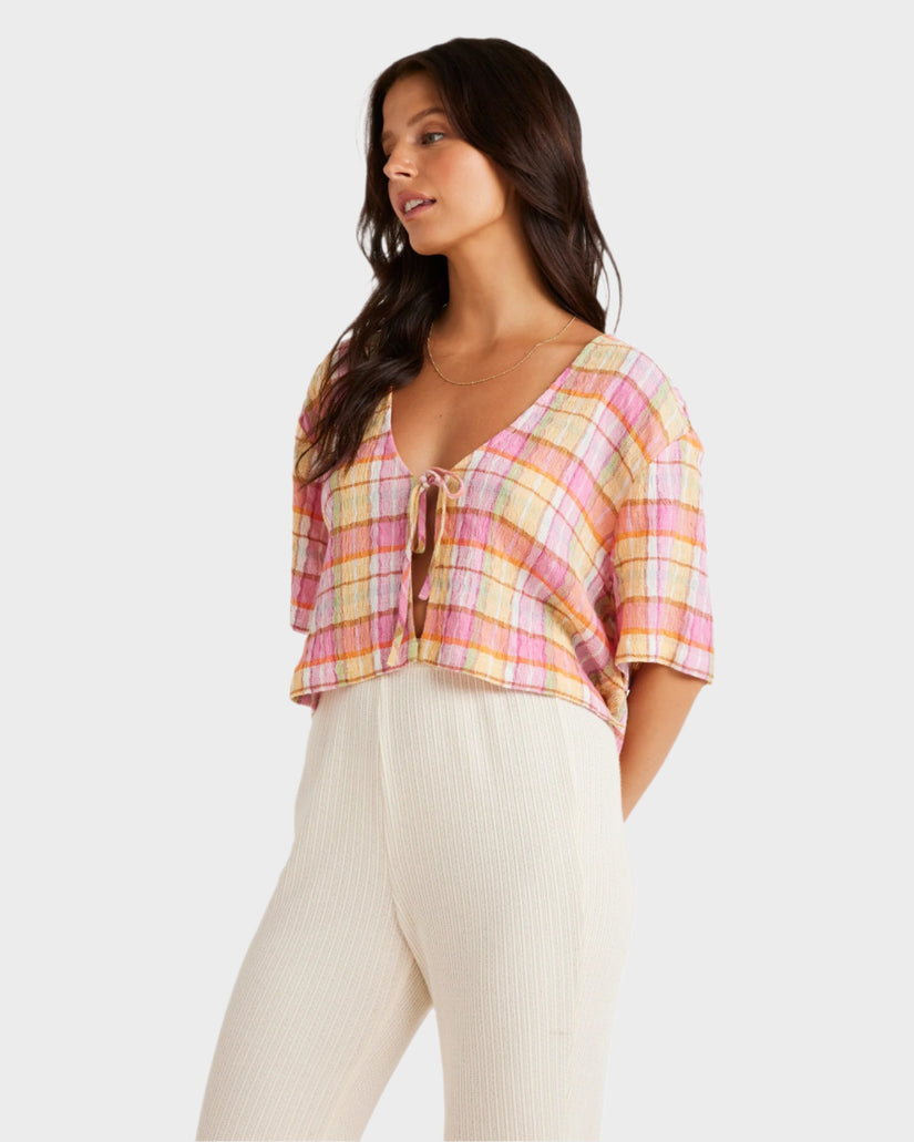 Womens Darlin Check Shirt