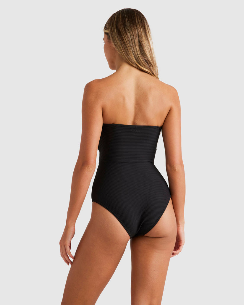 Womens Tanlines Bandeau One Piece