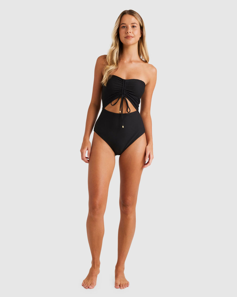 Womens Tanlines Bandeau One Piece