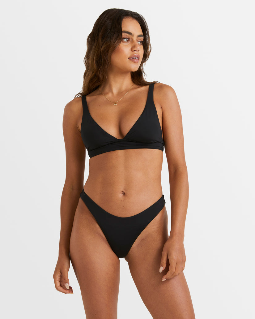 Womens Sol Searcher Elongated Tri Bikini Top