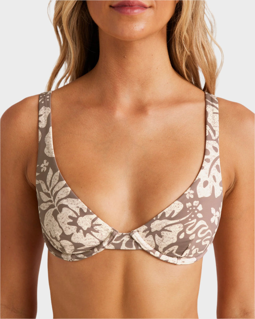 Womens Off Tropic Ruby Bra Bikini Top