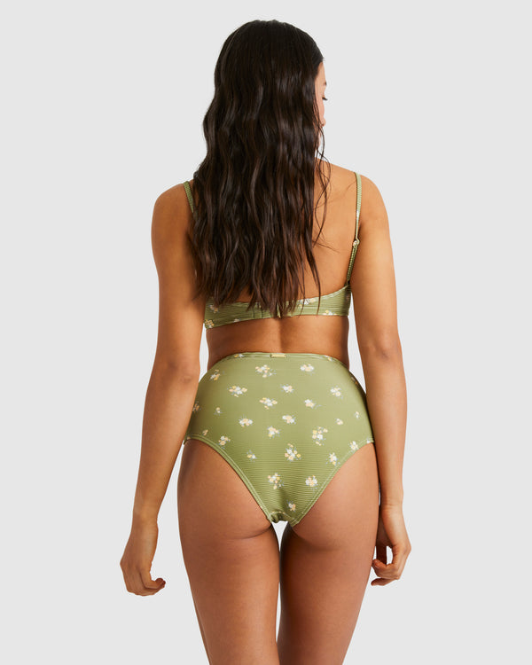 Womens Free Fallin Hi Retro Bikini Bottom