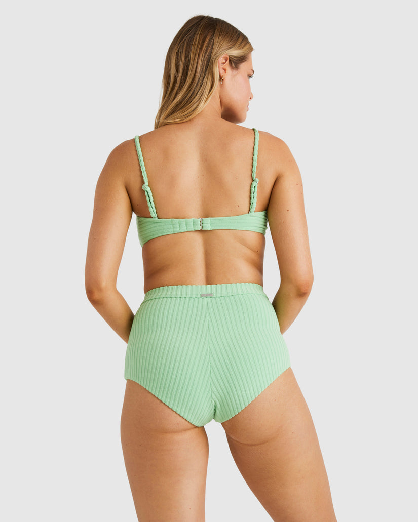 Womens Terry Rib Avalon Bikini Bottom