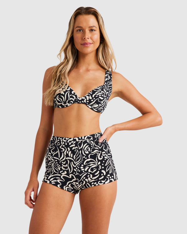 Womens La Isla Palma Short Bikini Bottom