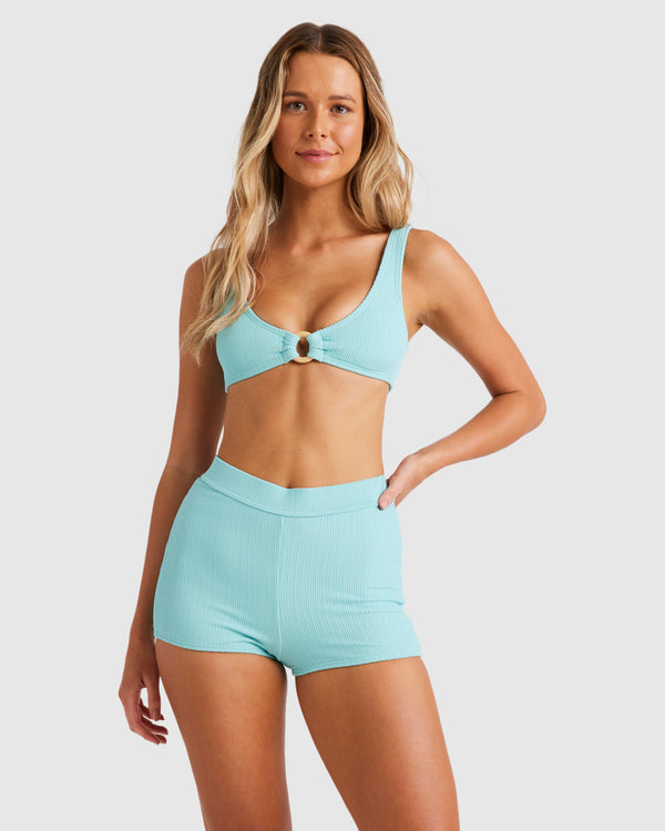 Womens Sunrays Surf Short Bikini Bottom