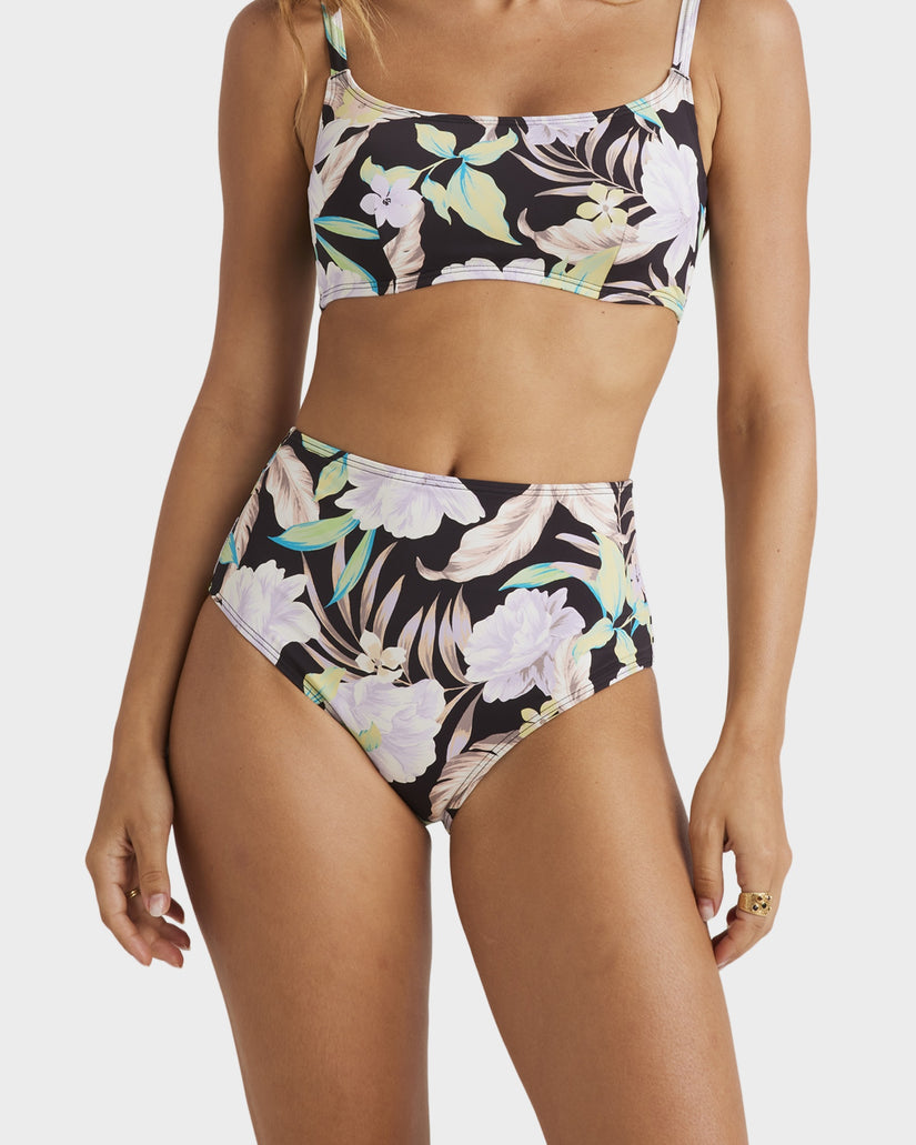 Womens Shadow Tropic Hi Retro Pant Bikini Bottom