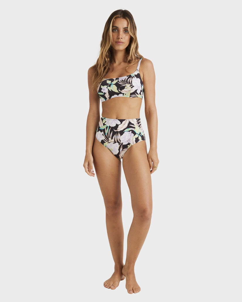 Womens Shadow Tropic Hi Retro Pant Bikini Bottom