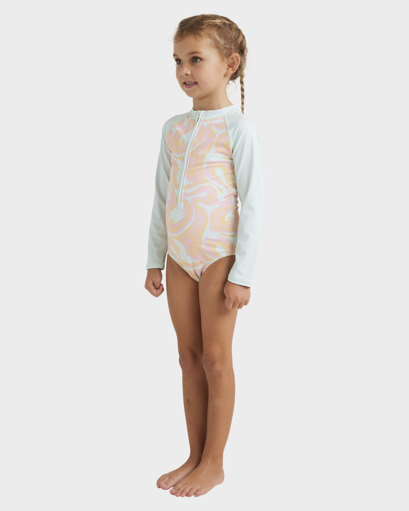 Girls 0-5 In The Groove One Piece Rash Vest