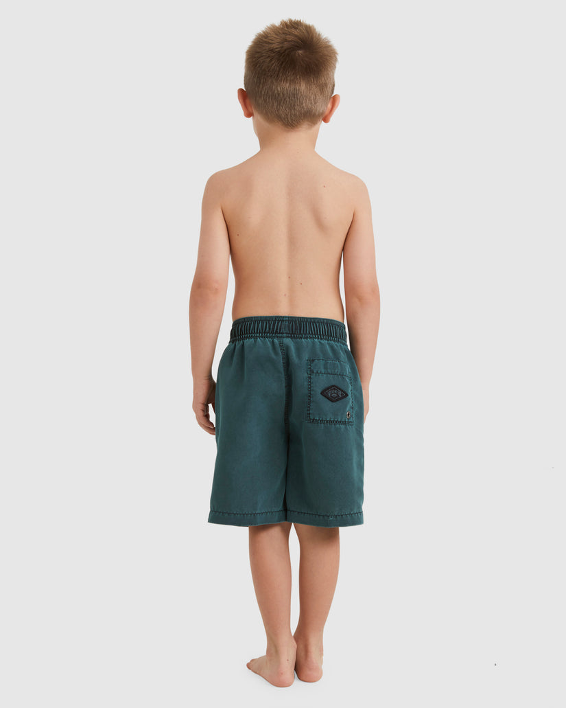 Boys 0-7 All Day Overdye Layback 13" Boardshorts