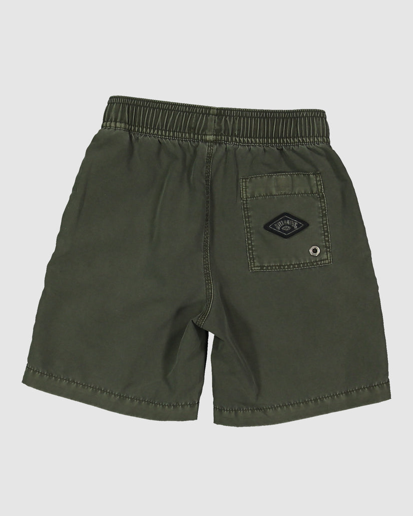 Boys 0-7 All Day Overdye Layback 13" Boardshorts