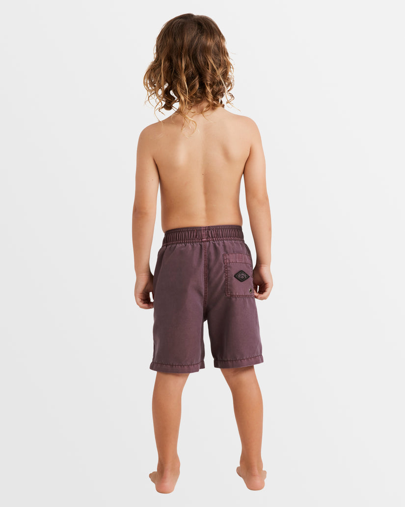 Boys 0-7 All Day Overdye Layback 13" Boardshorts