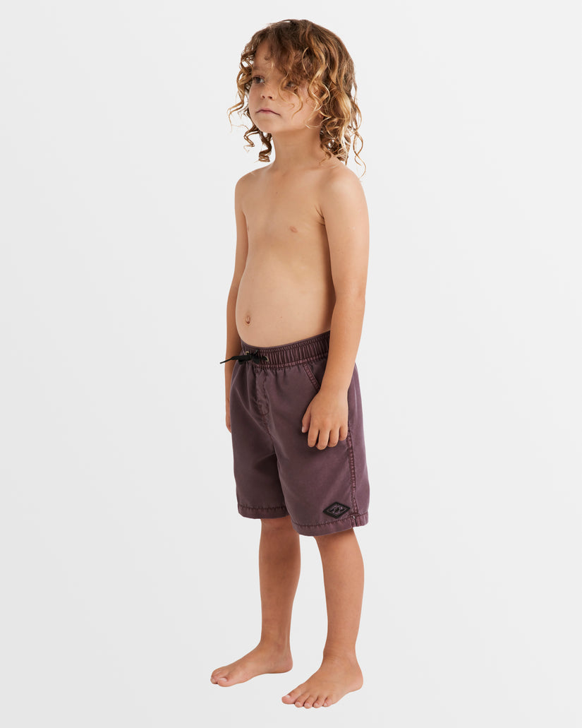 Boys 0-7 All Day Overdye Layback 13" Boardshorts