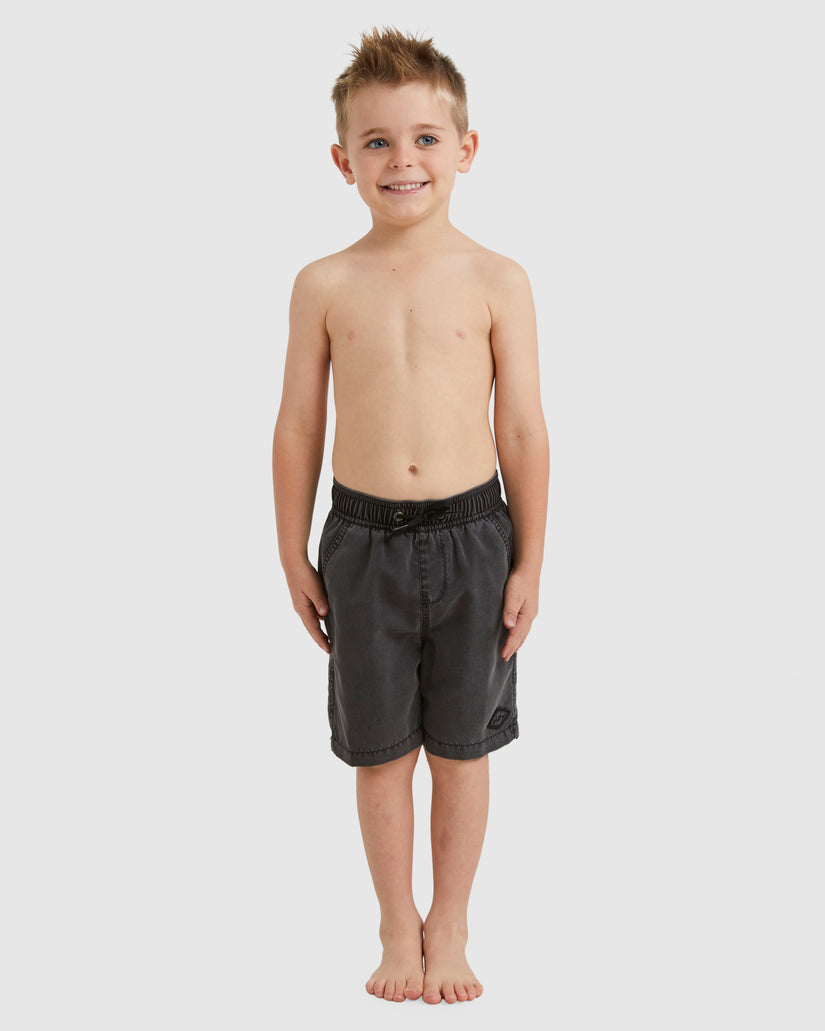 Boys 0-7 All Day Overdye Layback 13" Boardshorts