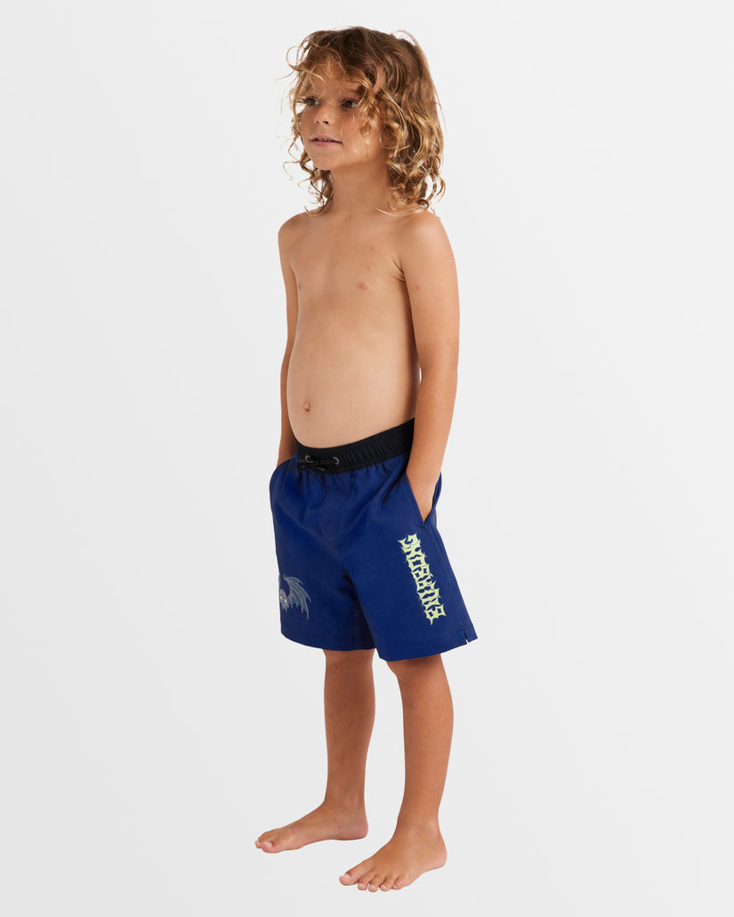 Boys 0-7 Afterlife Elastic Boardshorts