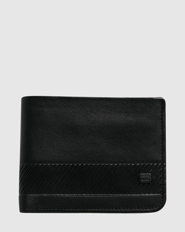 Mens Secret Pocket Leather Wallet