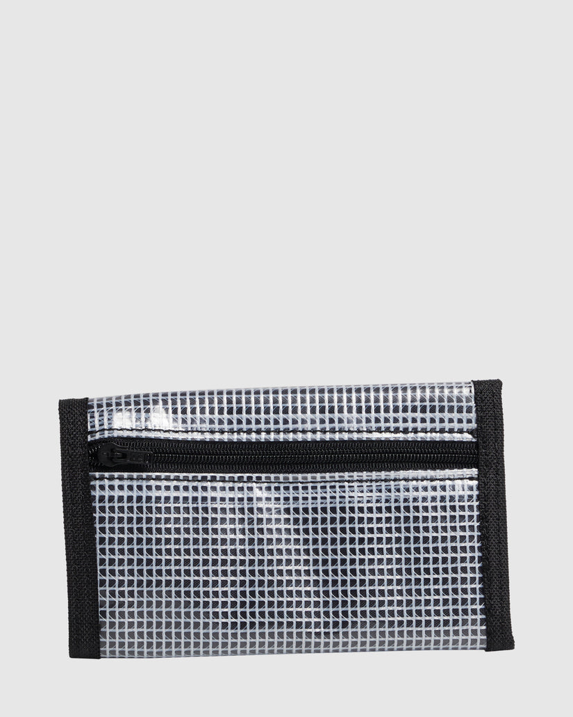 Mens Chrome Trifold Wallet