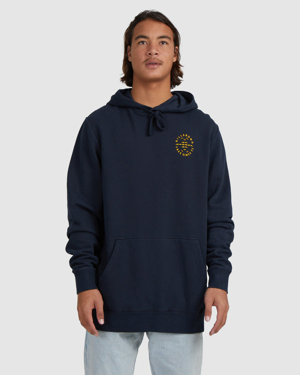 Mens Big Wave Daz Pop Hoodie