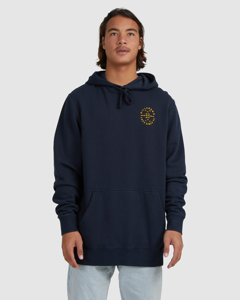 Mens Big Wave Daz Pop Hoodie