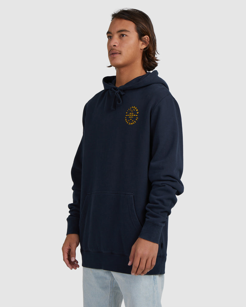 Mens Big Wave Daz Pop Hoodie