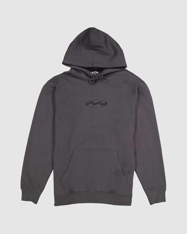 Mens Tonal Wave Pop Hoodie