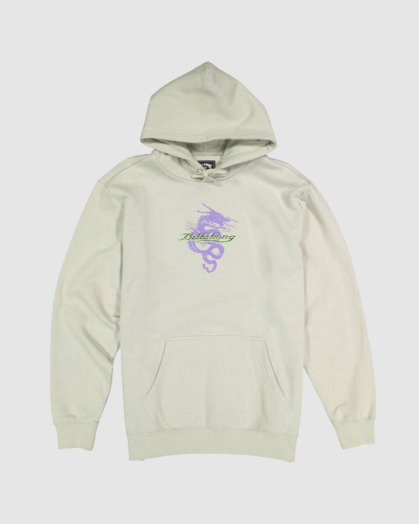 Mens Dragon Core Pop Hoodie