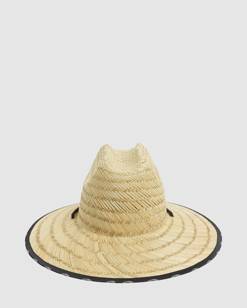 Mens Waves Straw Hat